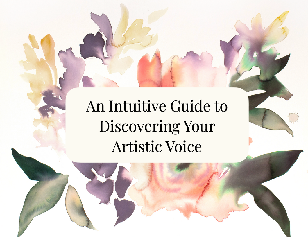 Your essential guide on finding your artistic voice. This guide will help you tune into your intuition, align with your inner child, tune out your self-critic and outside influences, visualize the art you want to create, and create that art! 